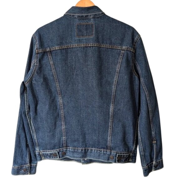 NWOT Levi's Unisex Original Trucker Jacket Blue Denim Size L - Picture 7 of 9